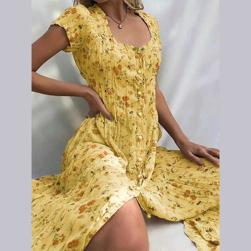 Elvira | Blumen Sommer Kleid