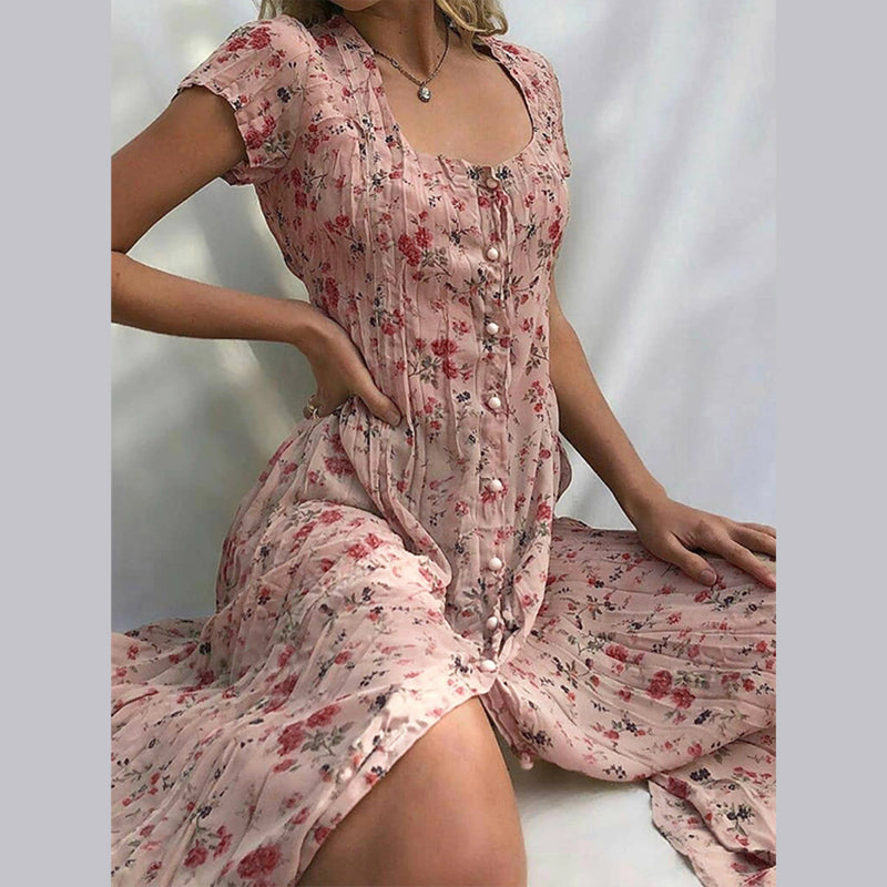Elvira | Blumen Sommer Kleid