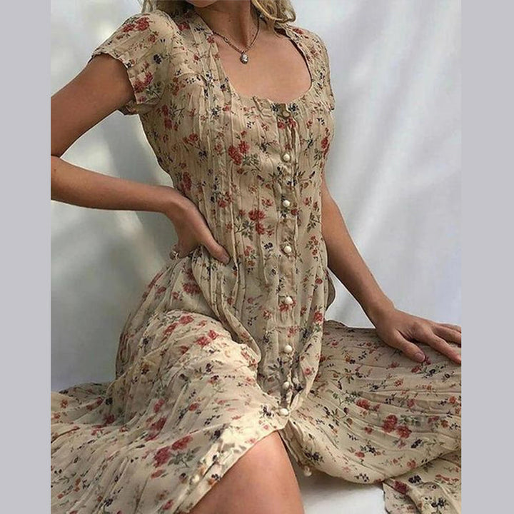 Elvira | Blumen Sommer Kleid