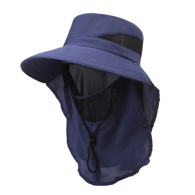 Urselle | Damen Atmungsaktiver Sonnenhut mit Breiter Krempe