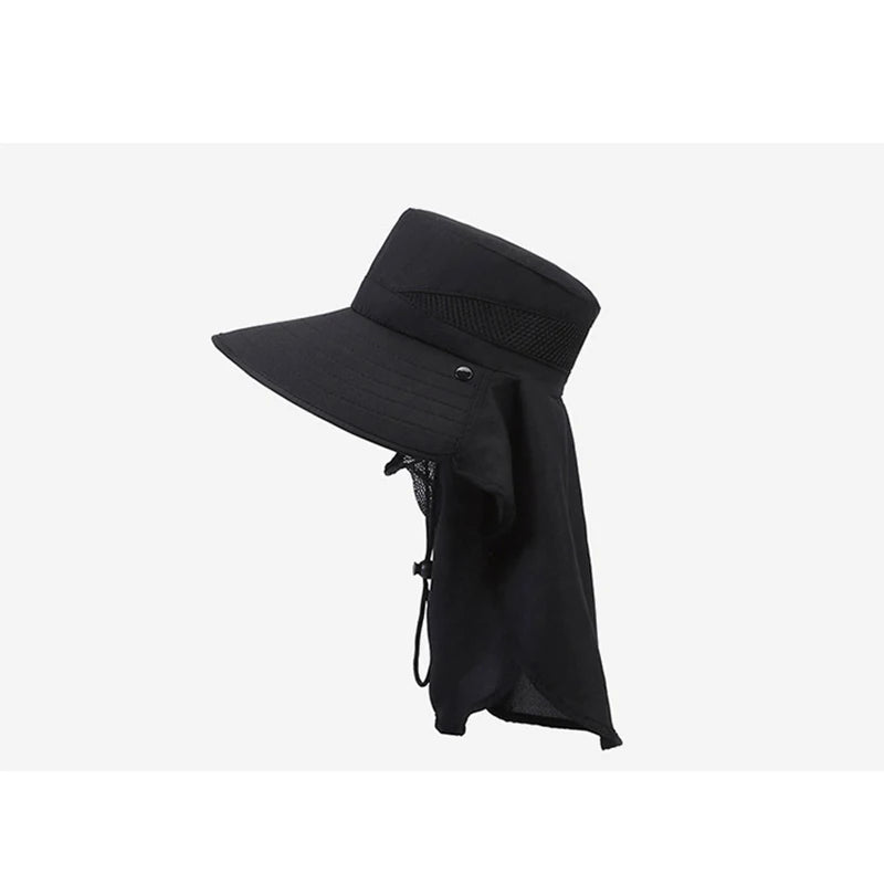Urselle | Damen Atmungsaktiver Sonnenhut mit Breiter Krempe