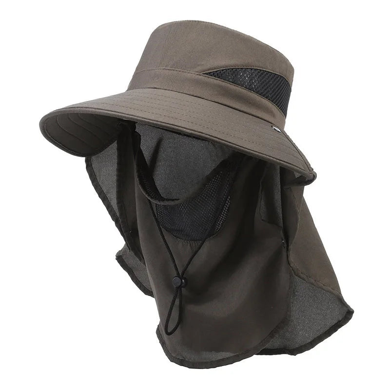 Urselle | Damen Atmungsaktiver Sonnenhut mit Breiter Krempe