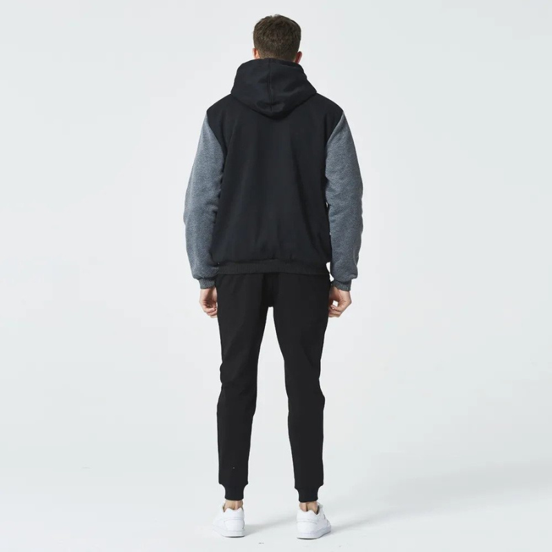 Torsten | Warmes Fleece Gefüttertes Hoodie- und Joggerin Satz für Training und Freizeitkleidung