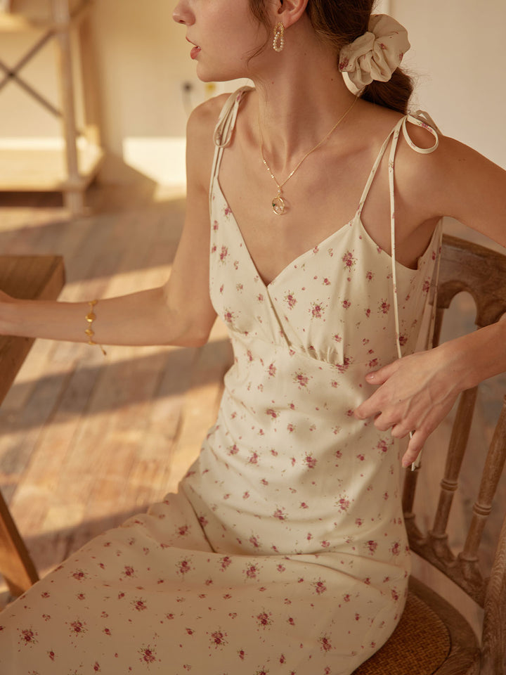Fioriel | Florales Beleg Maxikleid