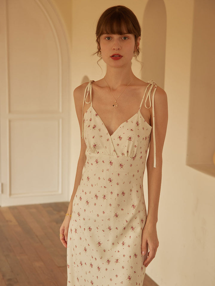 Fioriel | Florales Beleg Maxikleid