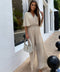 Stariel | Elegantes Einteiliges Outfit Für Damen in Beige