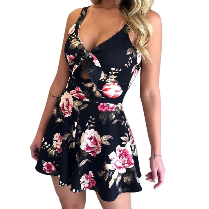 Virelle | Lebendig Bedrucktes Einteiliges Outfit Für Damen