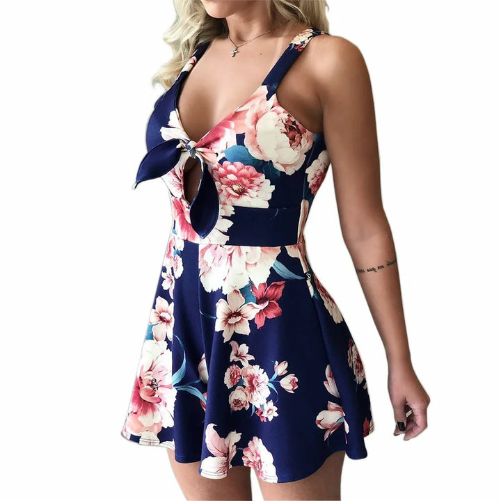 Virelle | Lebendig Bedrucktes Einteiliges Outfit Für Damen