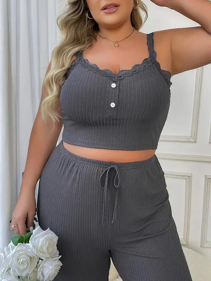 Kyra | Damen Einfaches und Schickes Loungewear Satz