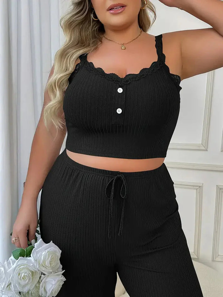 Kyra | Damen Einfaches und Schickes Loungewear Satz