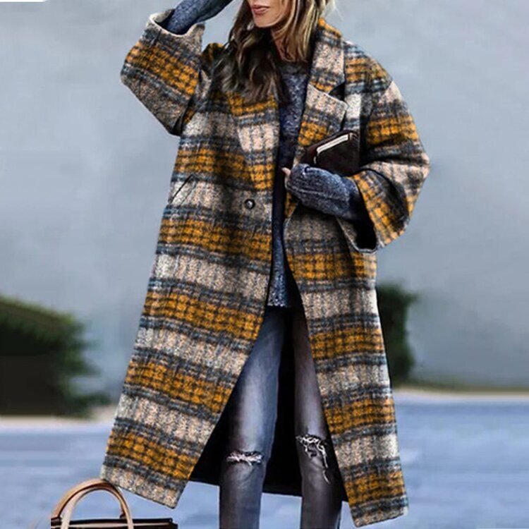 Oona | Wollmantel für Damen