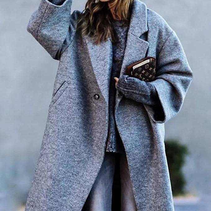 Oona | Wollmantel für Damen