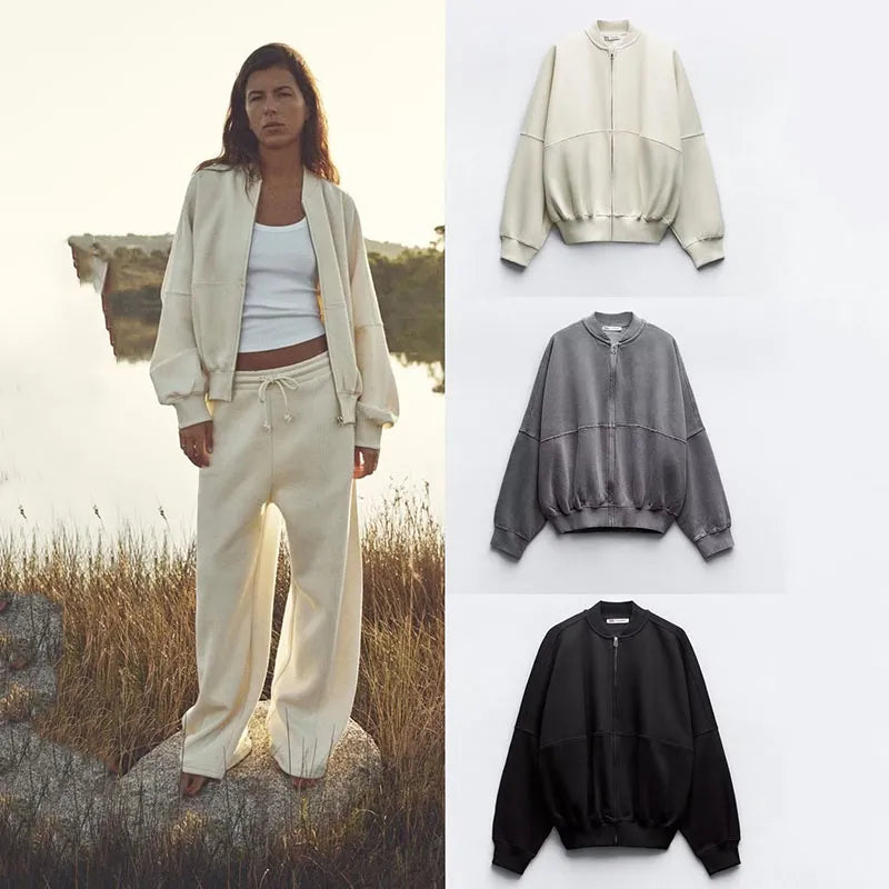 Orla | Bequemes Klassisches Zweiteiliges Outfit für Frauen
