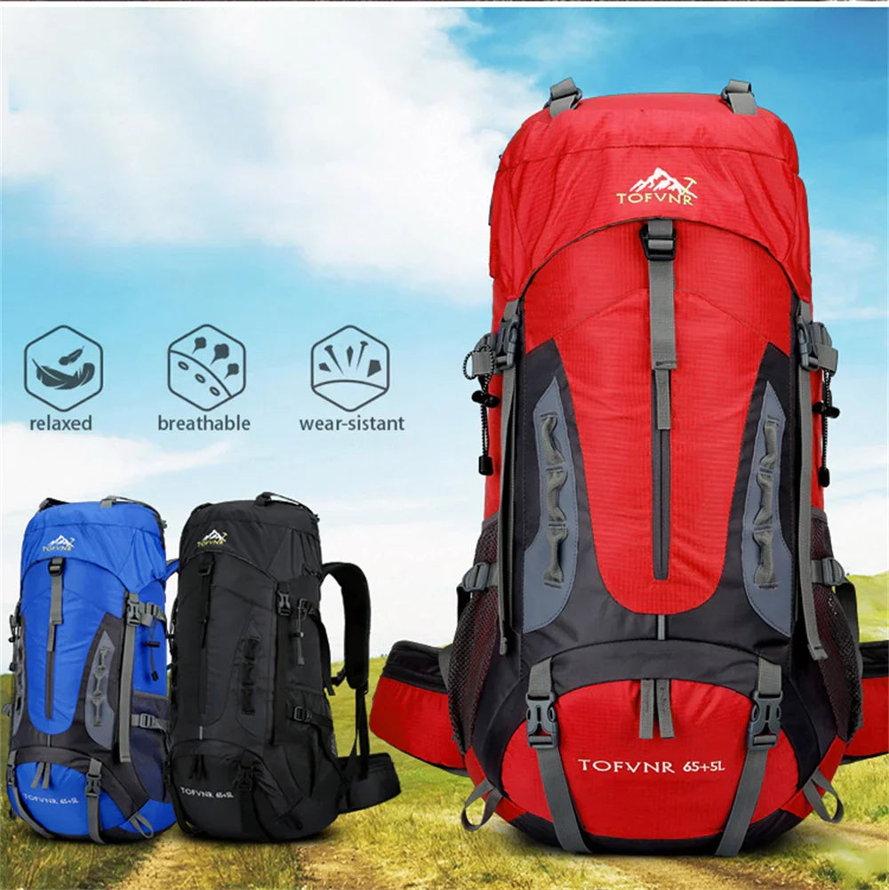 70 L Wasserdichter Draußen Rucksack
