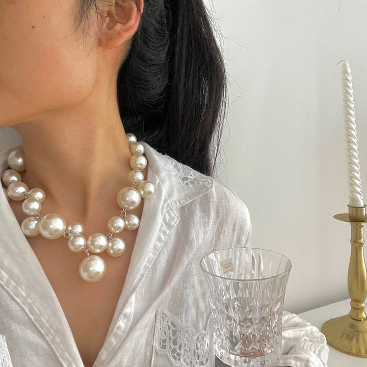 Elise | Atemberaubende Perlenkette - Eleganter klassischer Schmuck für Frauen