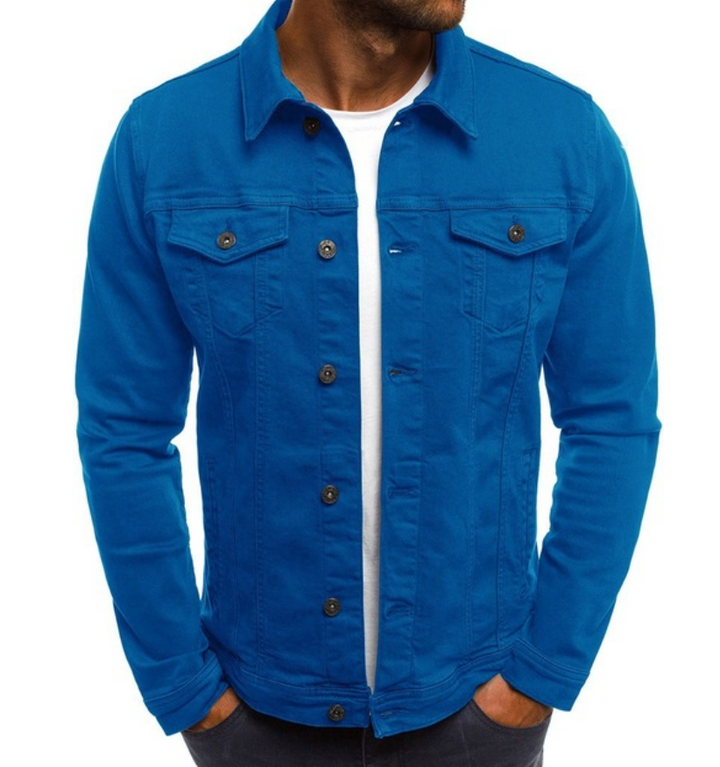 Tyric | Herren Bequeme Sommer Jeansjacke