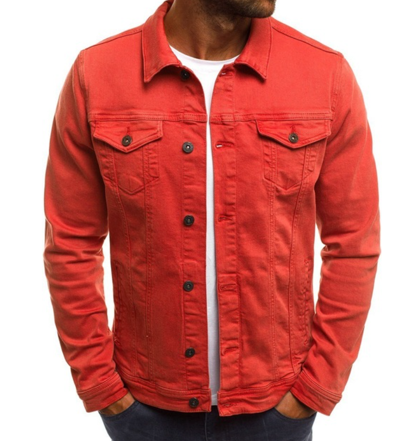 Tyric | Herren Bequeme Sommer Jeansjacke