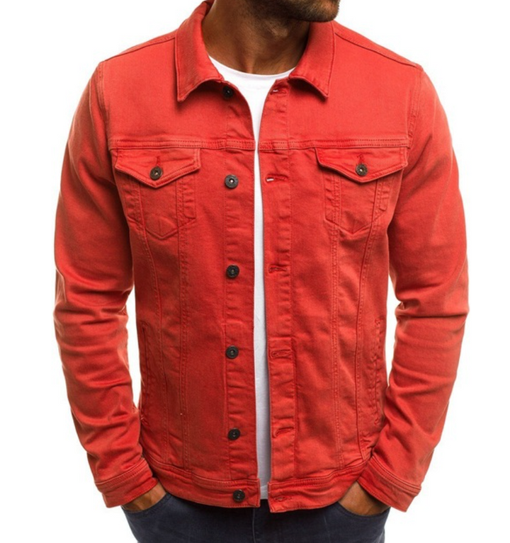 Tyric | Herren Bequeme Sommer Jeansjacke