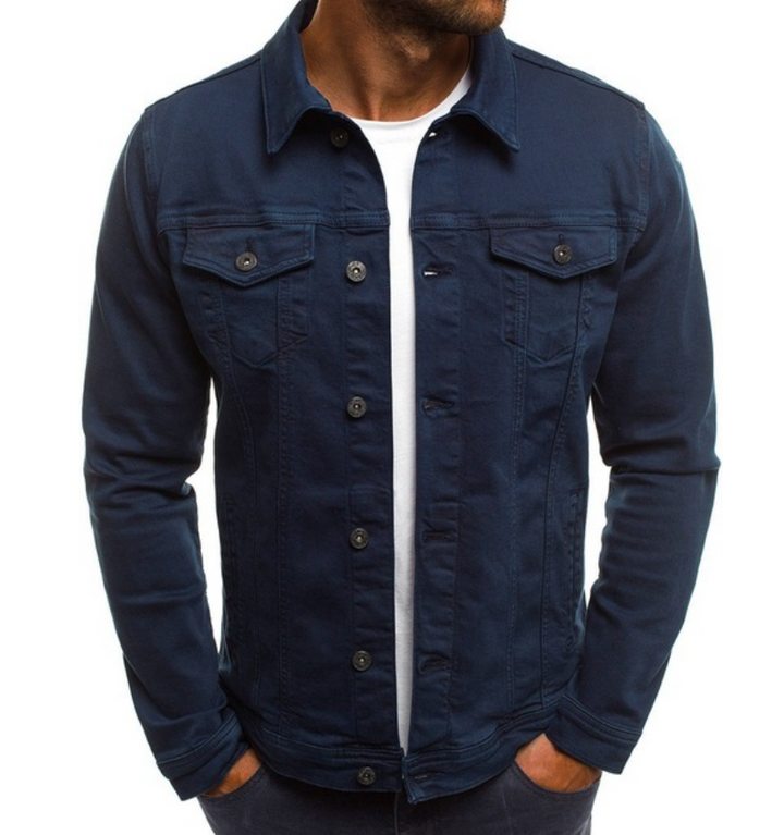 Tyric | Herren Bequeme Sommer Jeansjacke