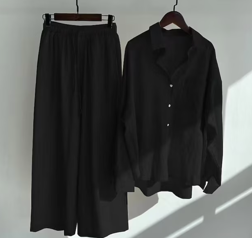 Xanthe | Leichtgewichts Lässiges Zweiteiliges Outfit Für Warmes Wetter