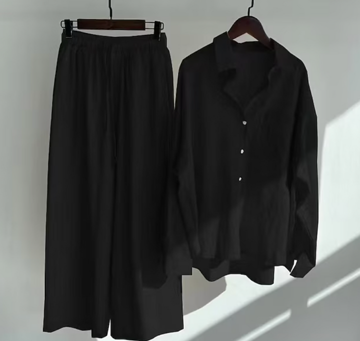 Xanthe | Leichtgewichts Lässiges Zweiteiliges Outfit Für Warmes Wetter