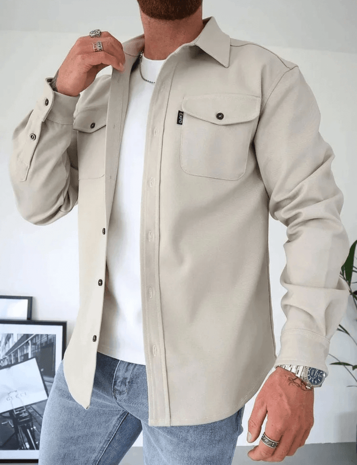 Stylisches Herbsthemd für Männer