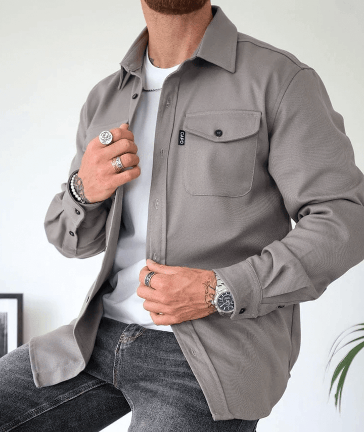Stylisches Herbsthemd für Männer