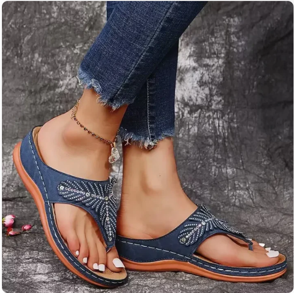 Trellia | Ergonomische Flip-Flops Sandalen für Damen