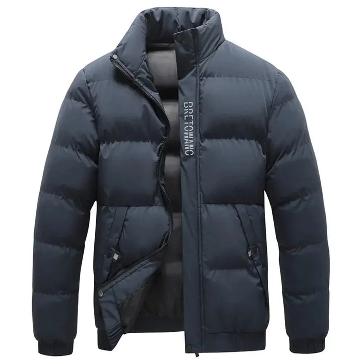Herren Winterjacke mit Kragen | Warme Isolierung
