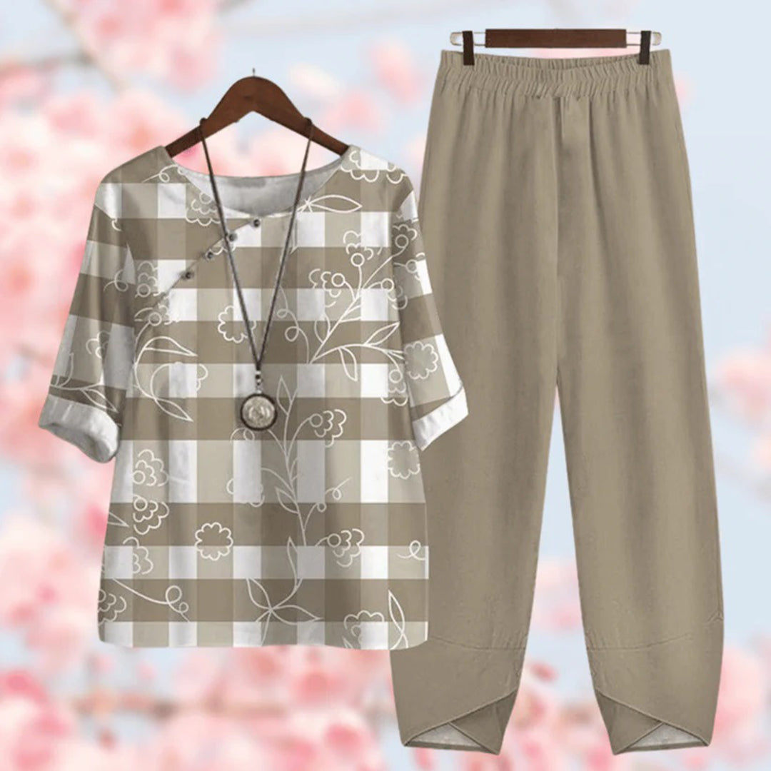 Carina | Elegantes und Bequemes Zweiteiliges Lounge Outfit