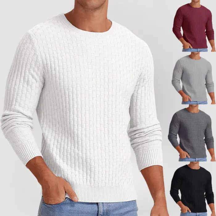 Weicher Herren-Strickpullover | Bequeme Passform