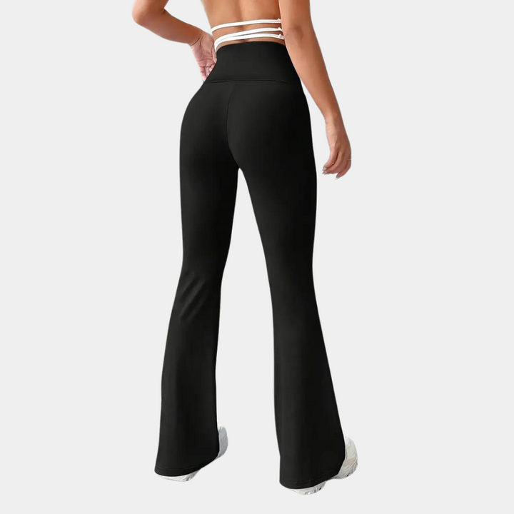 Fern | Ultra-Strecken Hose mit Weitem Bein für Damen