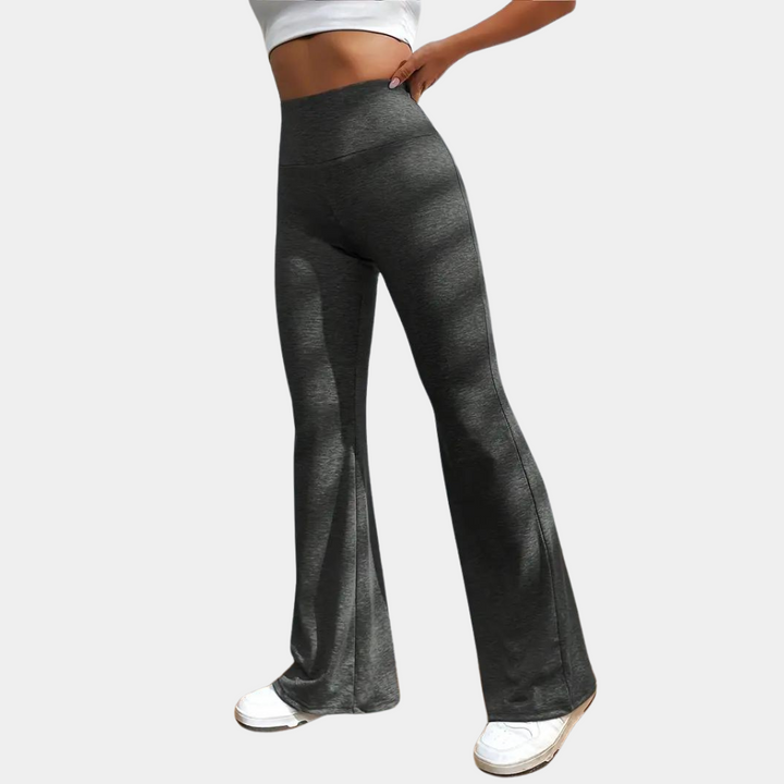Fern | Ultra-Strecken Hose mit Weitem Bein für Damen