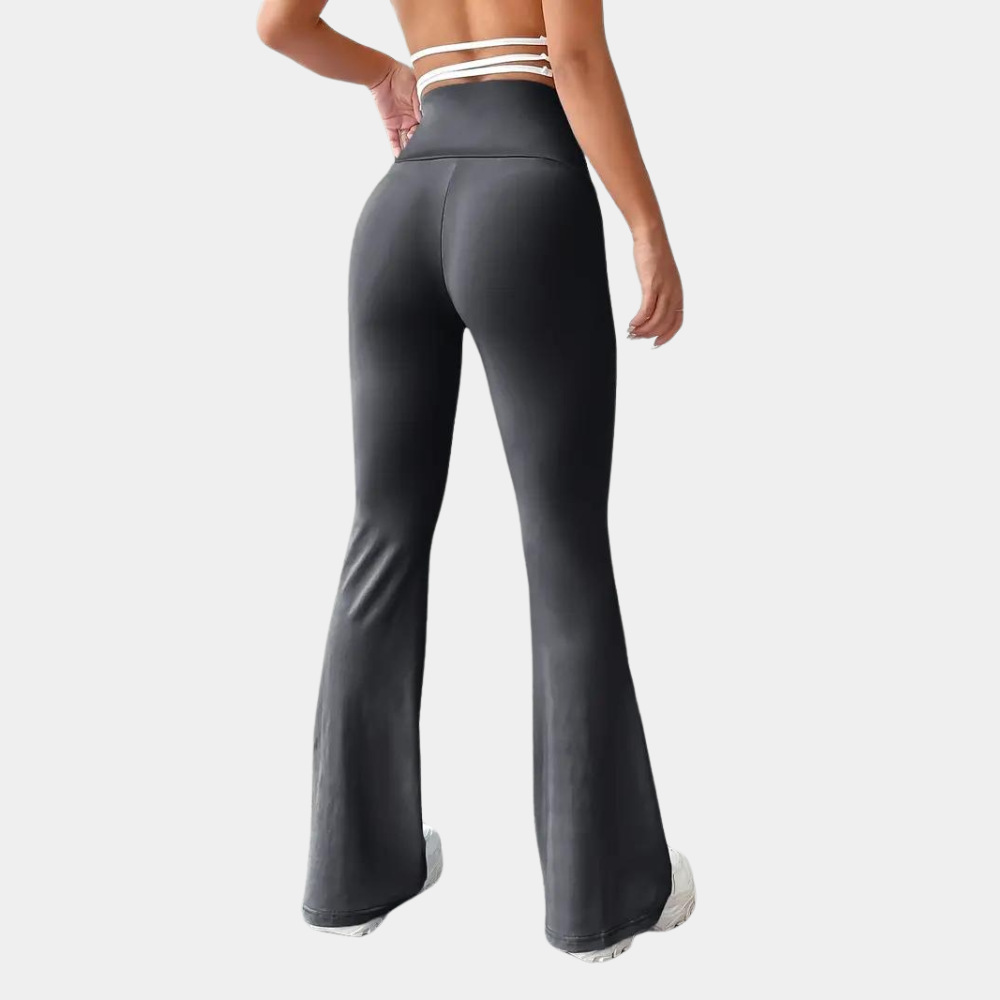 Fern | Ultra-Strecken Hose mit Weitem Bein für Damen