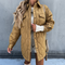 Annette | Zeitlose Lang Ärmel Jacke Mit Flickwerk Gestaltung
