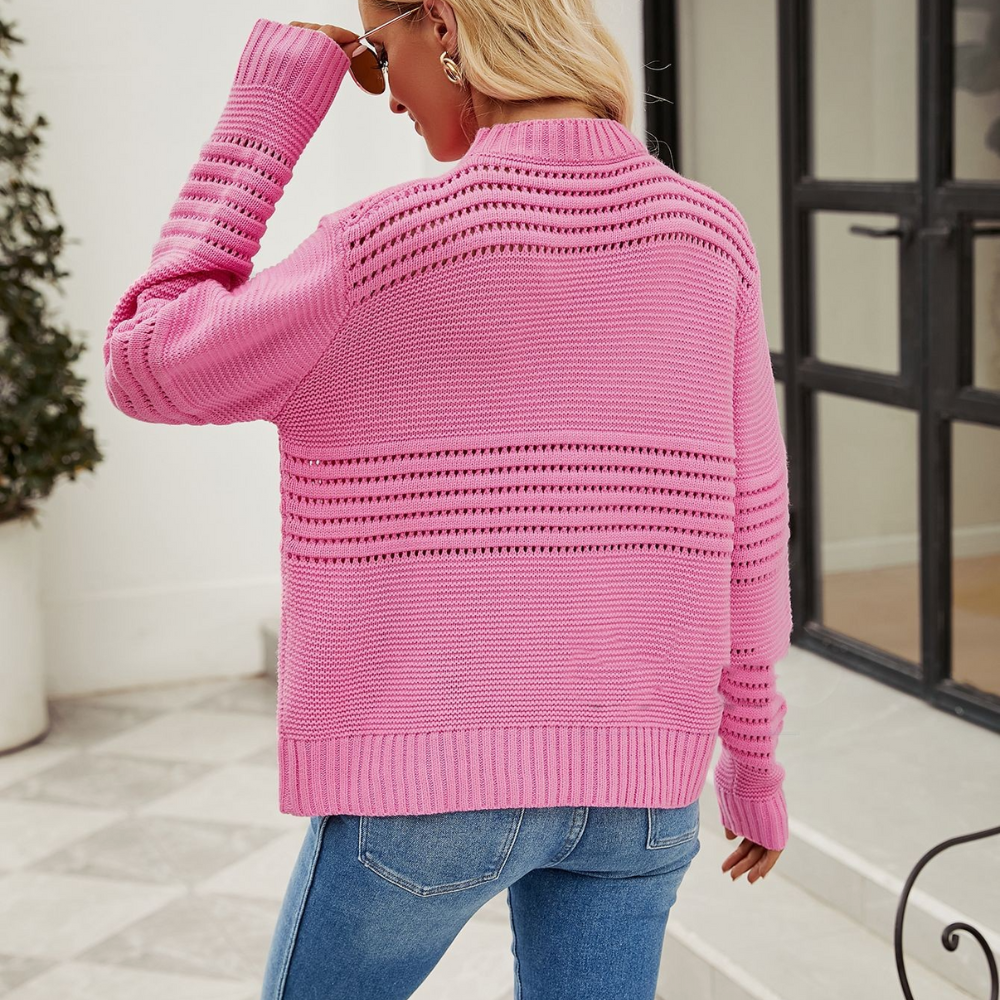 Dorothea | Damen Stilvoller Strickpullover