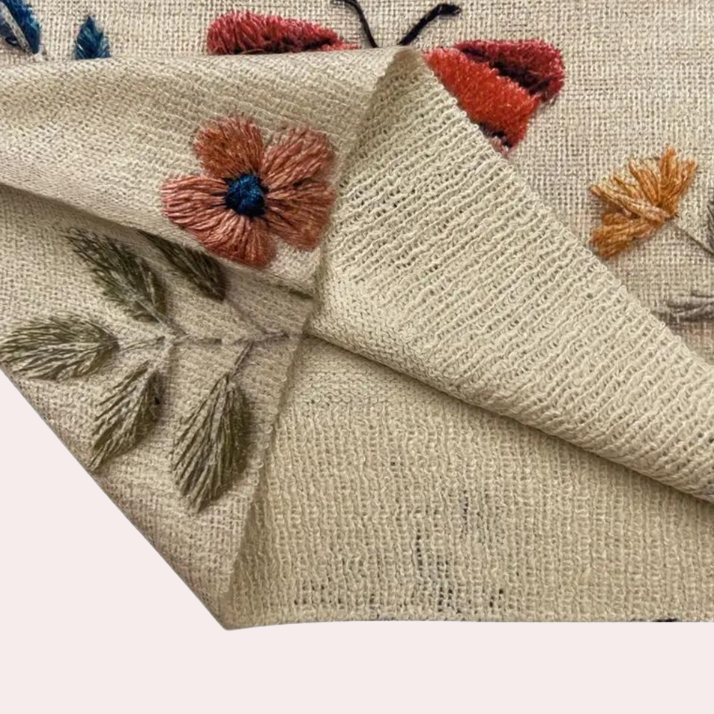 Eileen | Stilvoll Frauen Pullover Mit Floralem Muster