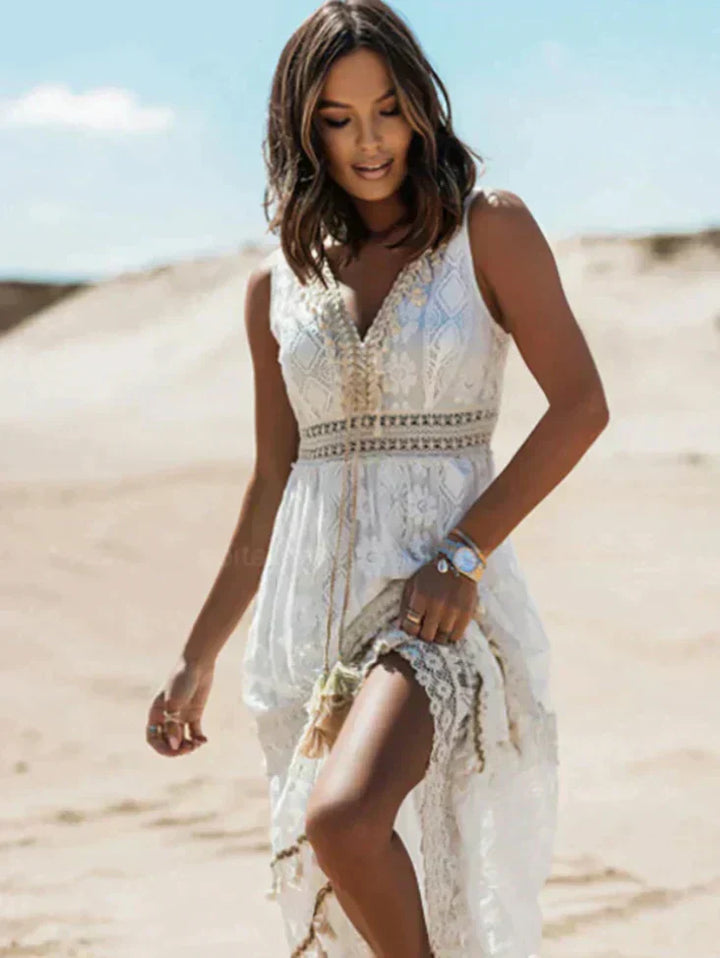 Amrin | Boho Spitzenkleid für Frauen