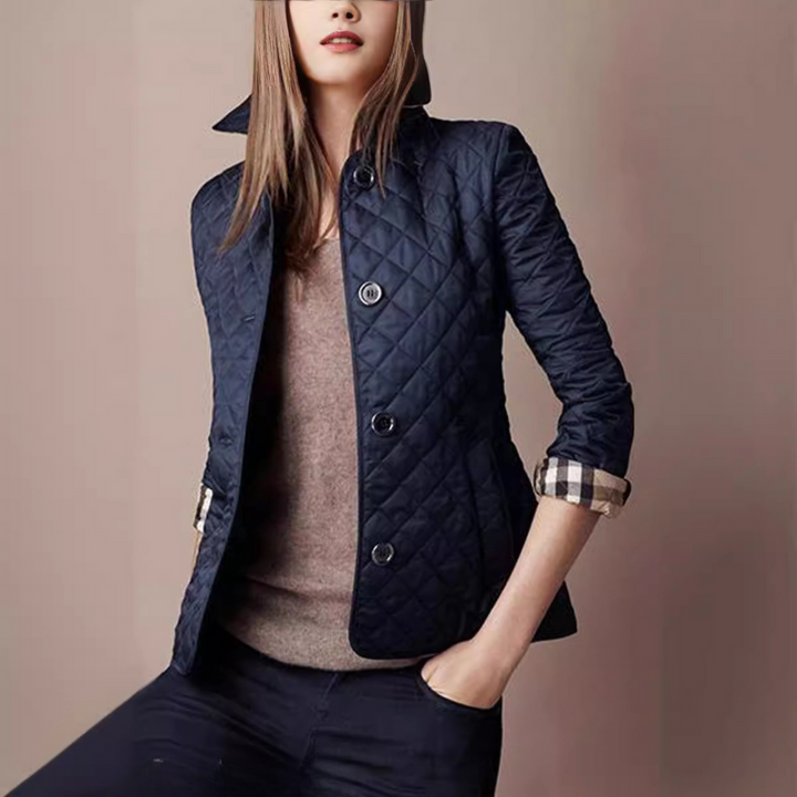 Damen Schmale-Passform Steppjacke