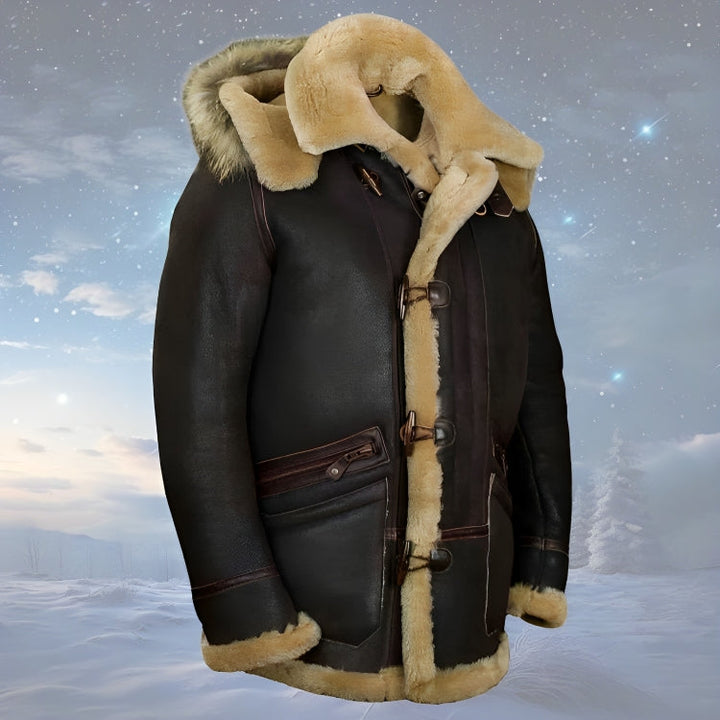 Janco | Herren Schafslederjacke