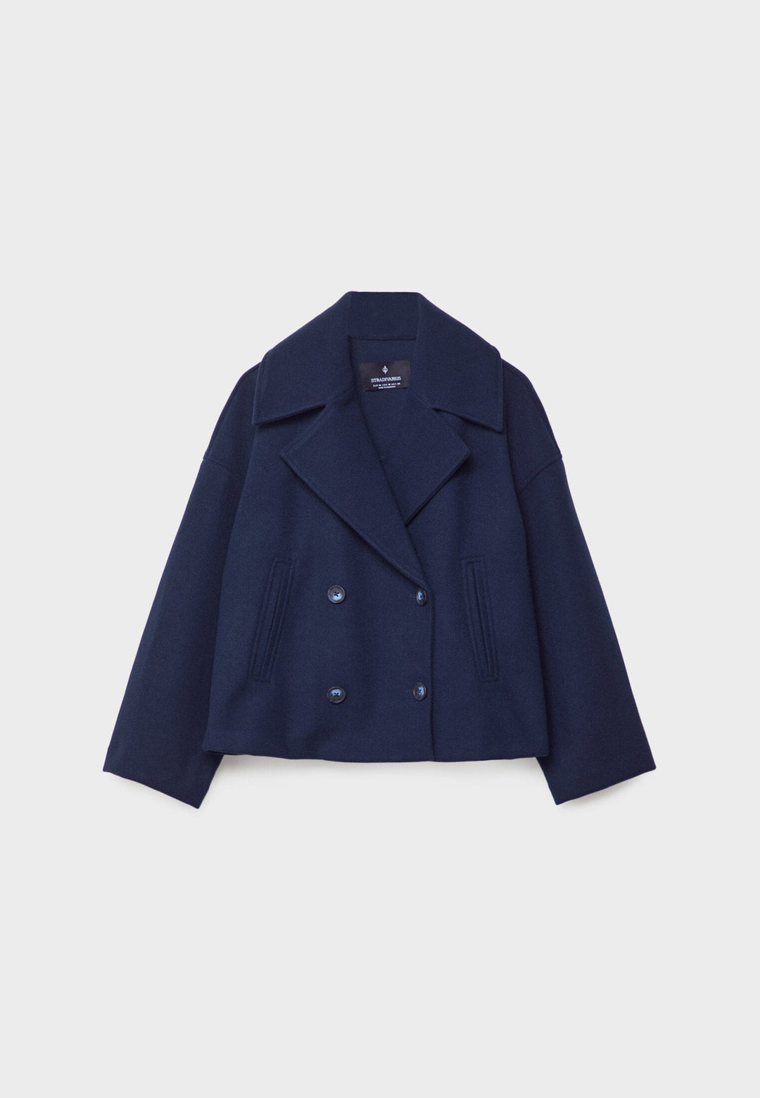 Kaelith | Schicke Doppelt-Brustig Kurze Blazer Jacke