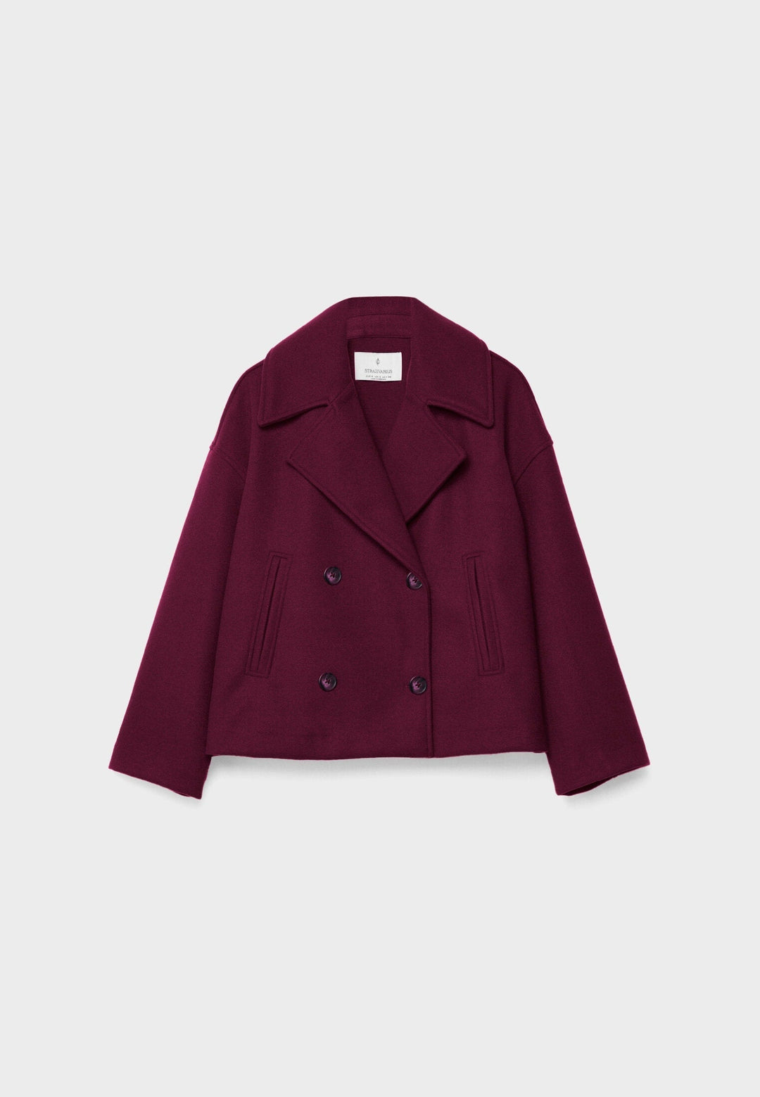 Kaelith | Schicke Doppelt-Brustig Kurze Blazer Jacke