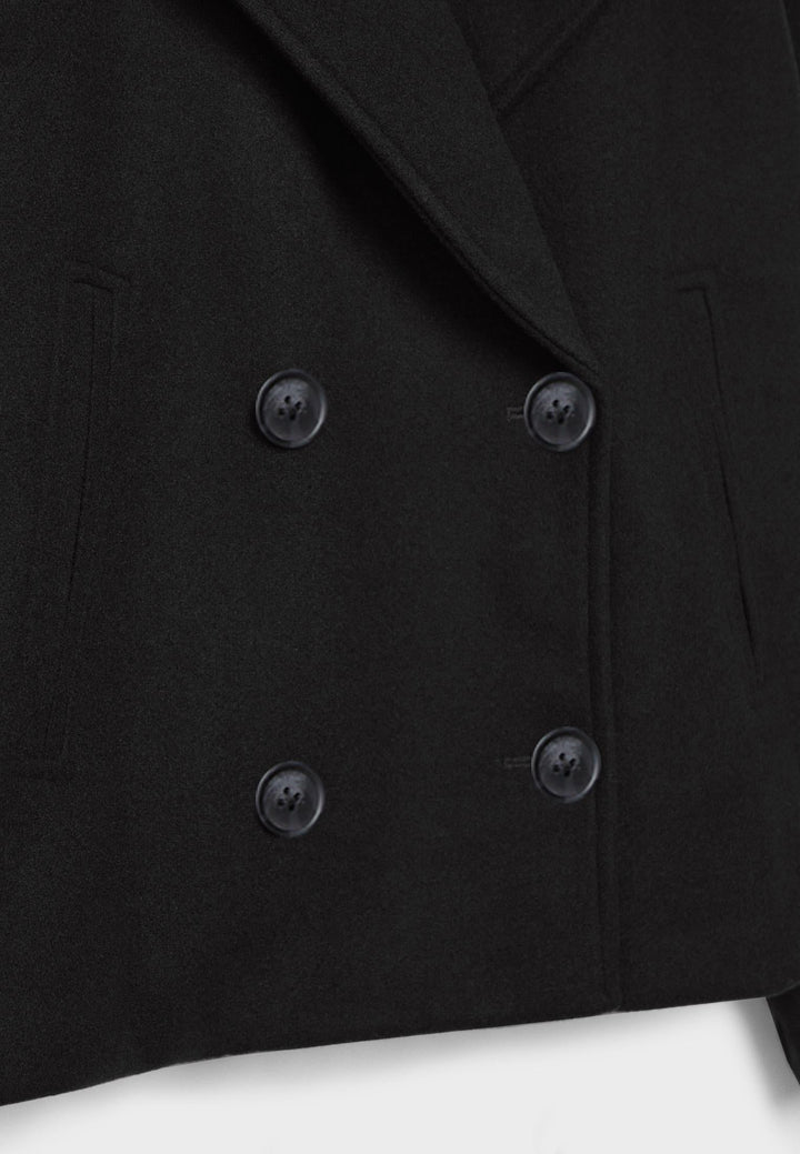 Kaelith | Schicke Doppelt-Brustig Kurze Blazer Jacke