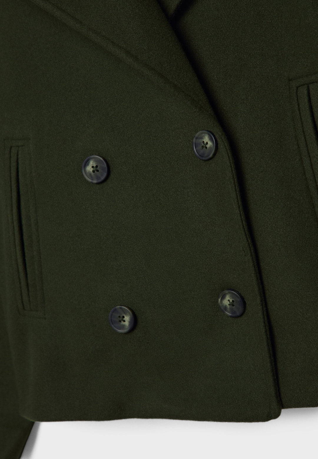 Kaelith | Schicke Doppelt-Brustig Kurze Blazer Jacke