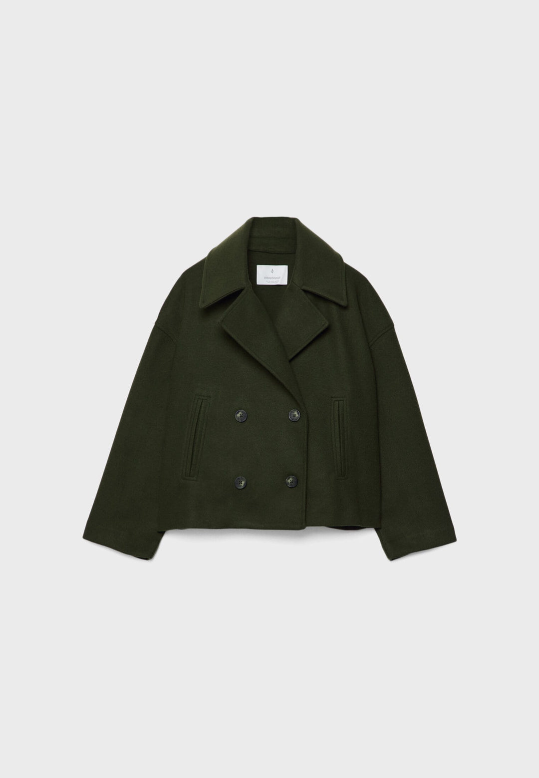 Kaelith | Schicke Doppelt-Brustig Kurze Blazer Jacke