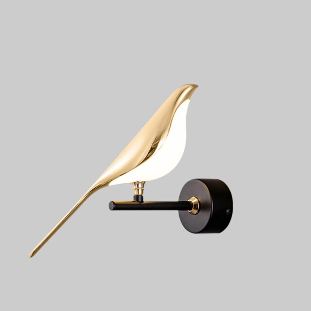 Bordik | Moderne Vogel-Wandlampe