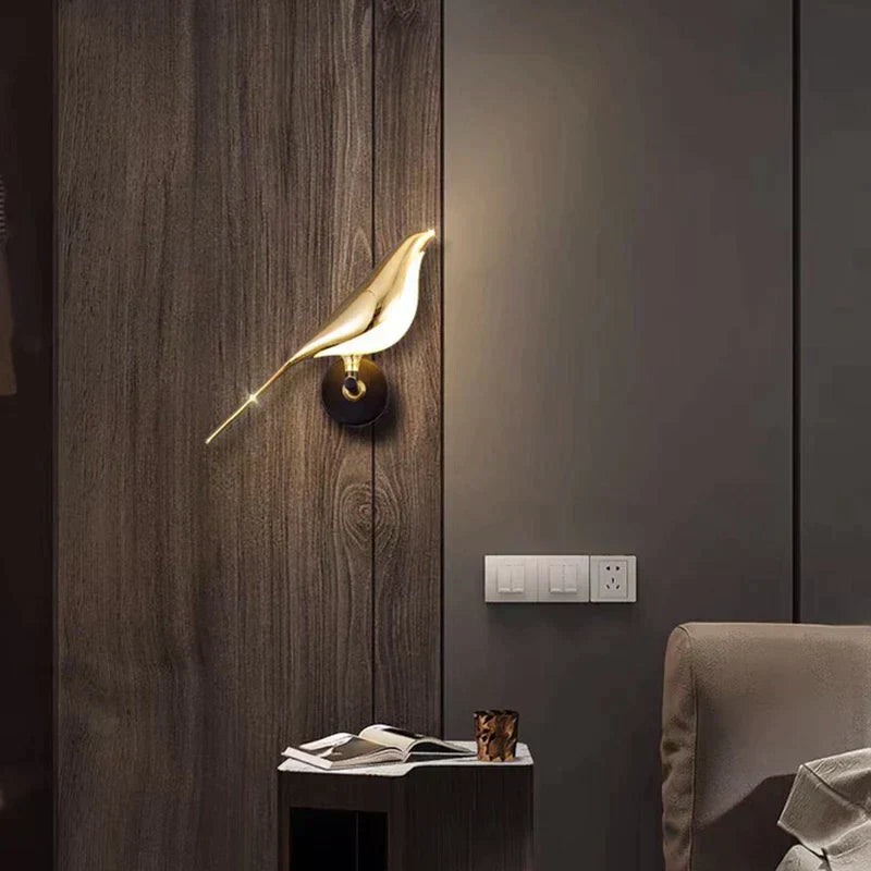 Bordik | Moderne Vogel-Wandlampe