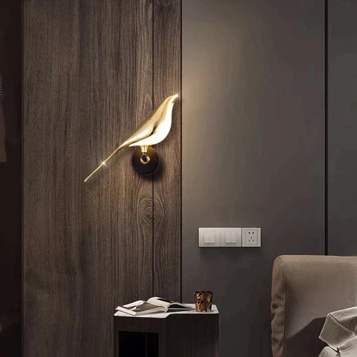 Bordik | Moderne Vogel-Wandlampe