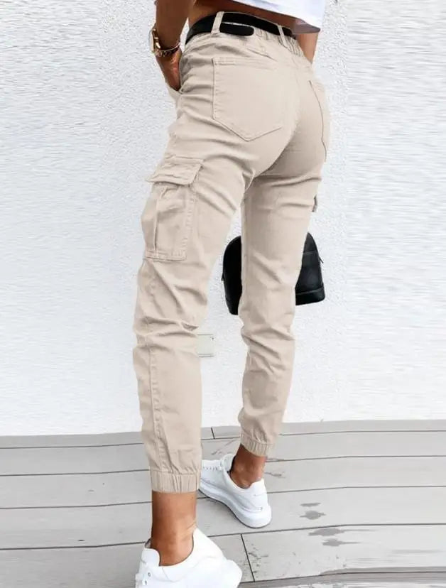 Karmina | Stylische Damen Cargo-Hose mit Taschen