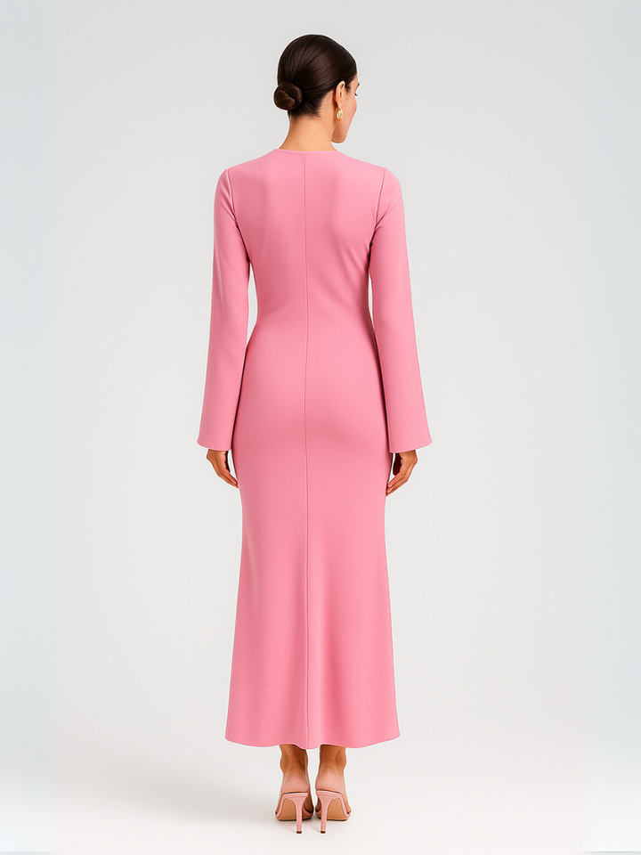 Bexley | Damen Elegantes Satin-Maxikleid